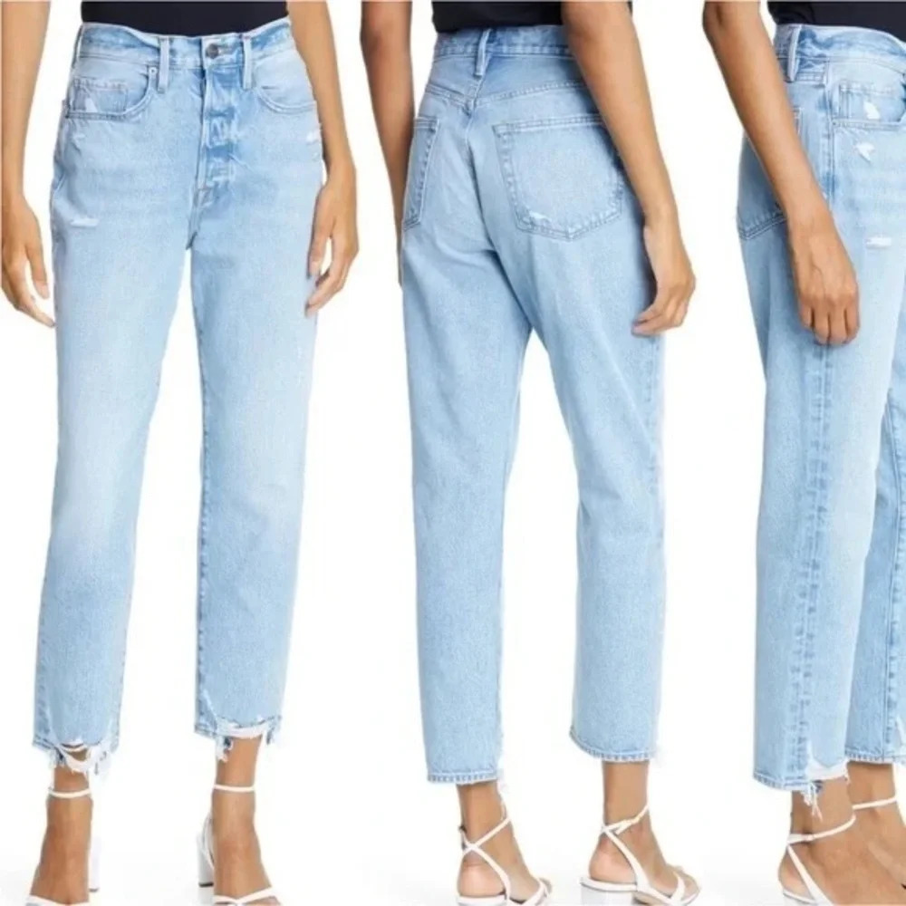 FRAME Le Original Straight Leg Jeans London Denim Casual Women’s 26